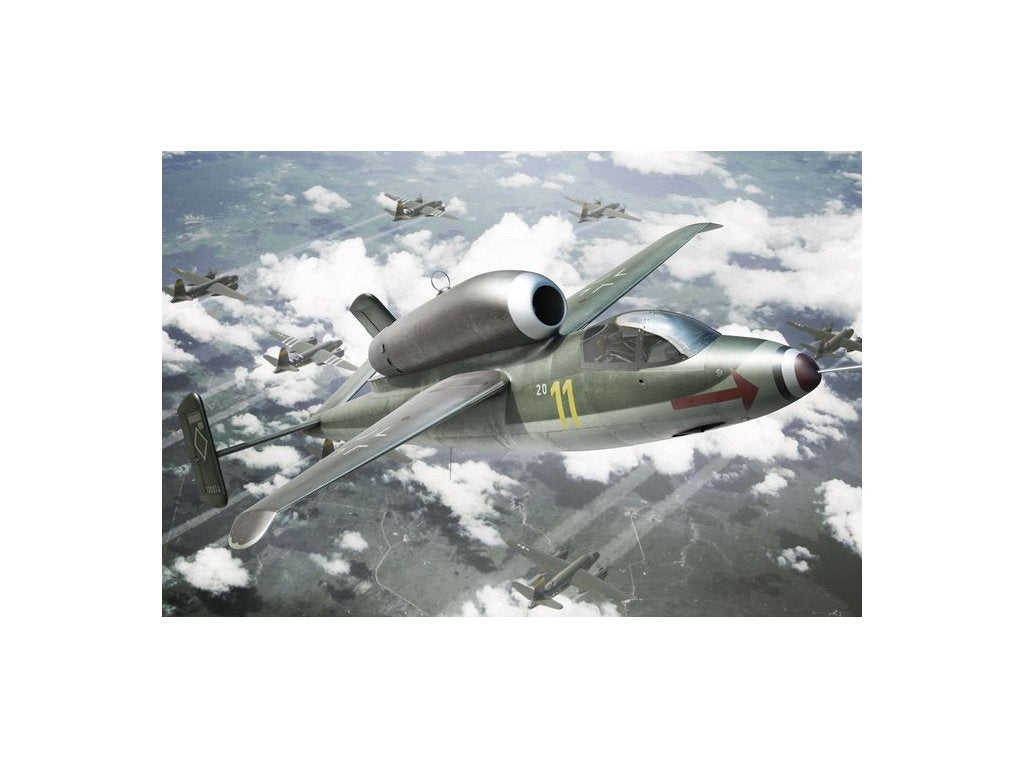 ASK 1/144 Heinkel He-162A Plastic Construction Kit of German Fighter