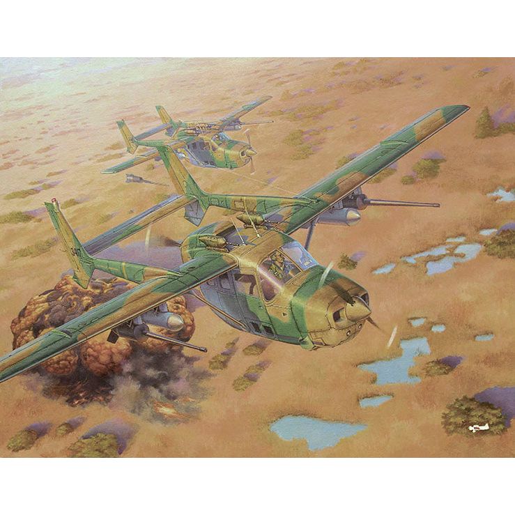Roden 1/32 REIMS FTB337G LYNX "BUSH WAR" Plastic Model Kit