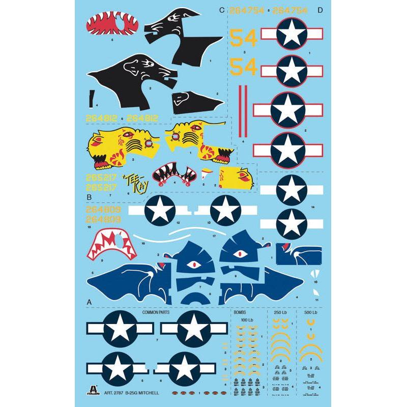 ITALERI 1/48 B-25G Mitchell