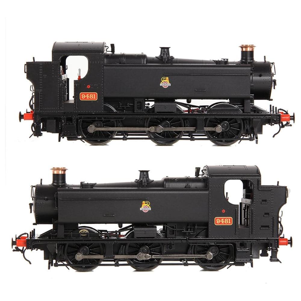 BRANCHLINE OO GWR 94XX Pannier Tank 9481 BR Black (Early Emblem)