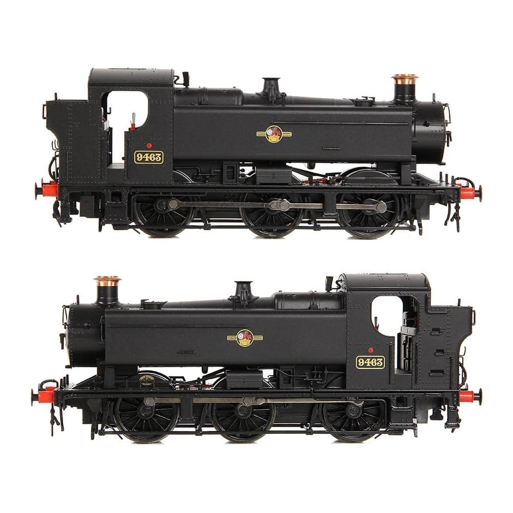 BRANCHLINE OO GWR 94XX Pannier Tank 9463 BR Black (Late Crest)