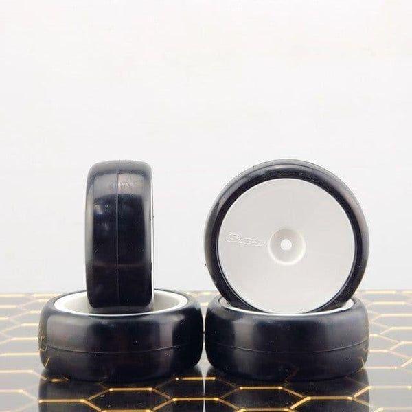 SWEEP D36-R3 Highend compound Pre-glued TC Rubber tires 24mm 36deg (4)pcs