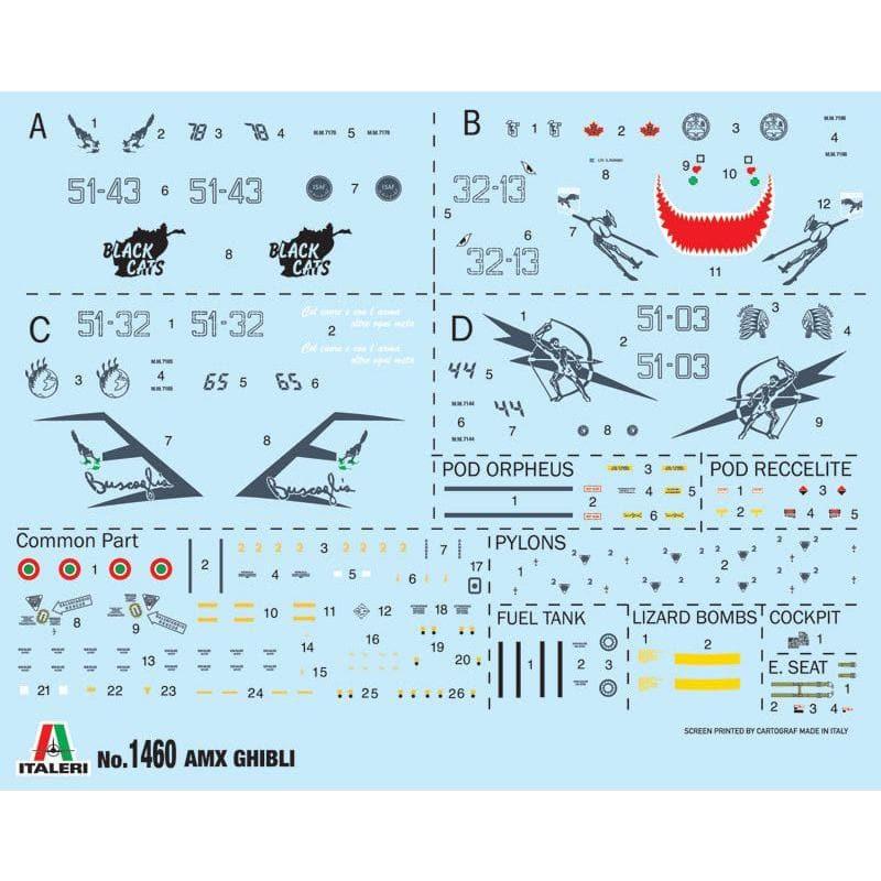 ITALERI 1/72 AMX Ghibli