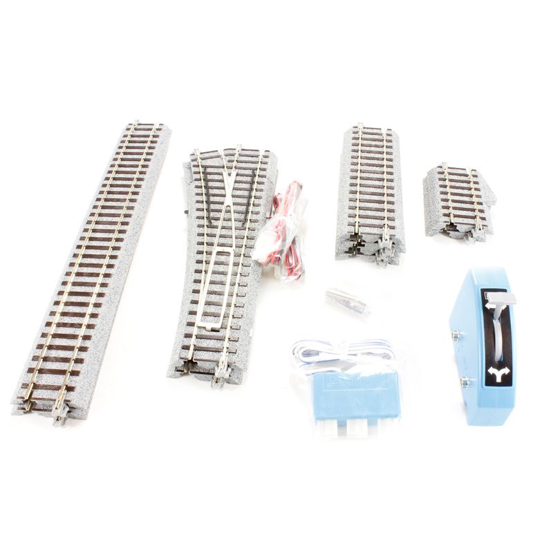KATO HO HV3 Crossover Track Set w/ 4 Electric Turnouts