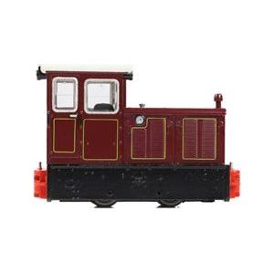 BACHMANN NARROW GAUGE OO9 Baguley-Drewry 70hp Diesel Lined Crimson