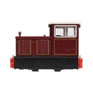 BACHMANN NARROW GAUGE OO9 Baguley-Drewry 70hp Diesel Lined Crimson