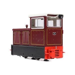 BACHMANN NARROW GAUGE OO9 Baguley-Drewry 70hp Diesel Lined Crimson