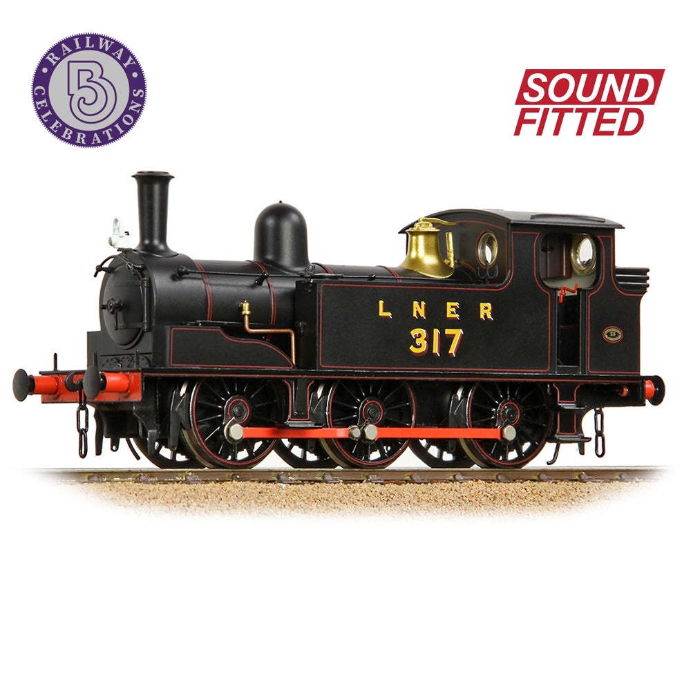 NER E (J71) Tank 317 LNER Lined Black Sound Fitted