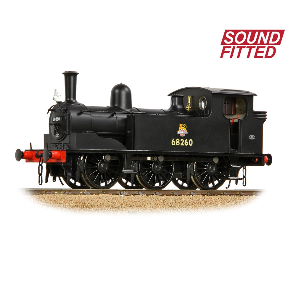 NER E (J71) Tank 68260 BR Black (Early Emblem) Sound Fitted