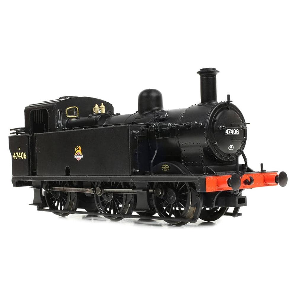 BRANCHLINE OO LMS Fowler 3F (Jinty) 47406 BR Black (Early Emblem)