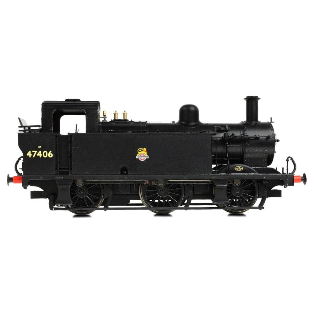 BRANCHLINE OO LMS Fowler 3F (Jinty) 47406 BR Black (Early Emblem)