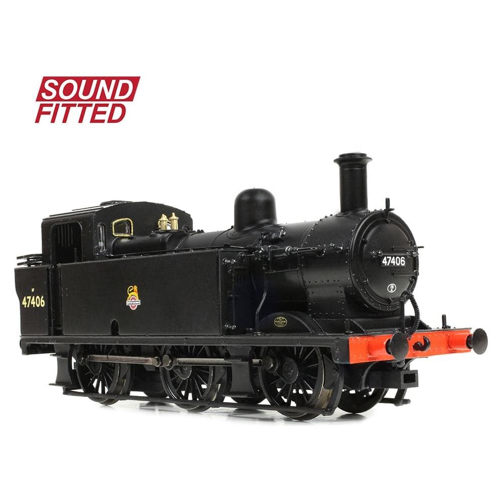 BRANCHLINE LMS Fowler 3F (Jinty) 47406 BR Black (Early Emblem)