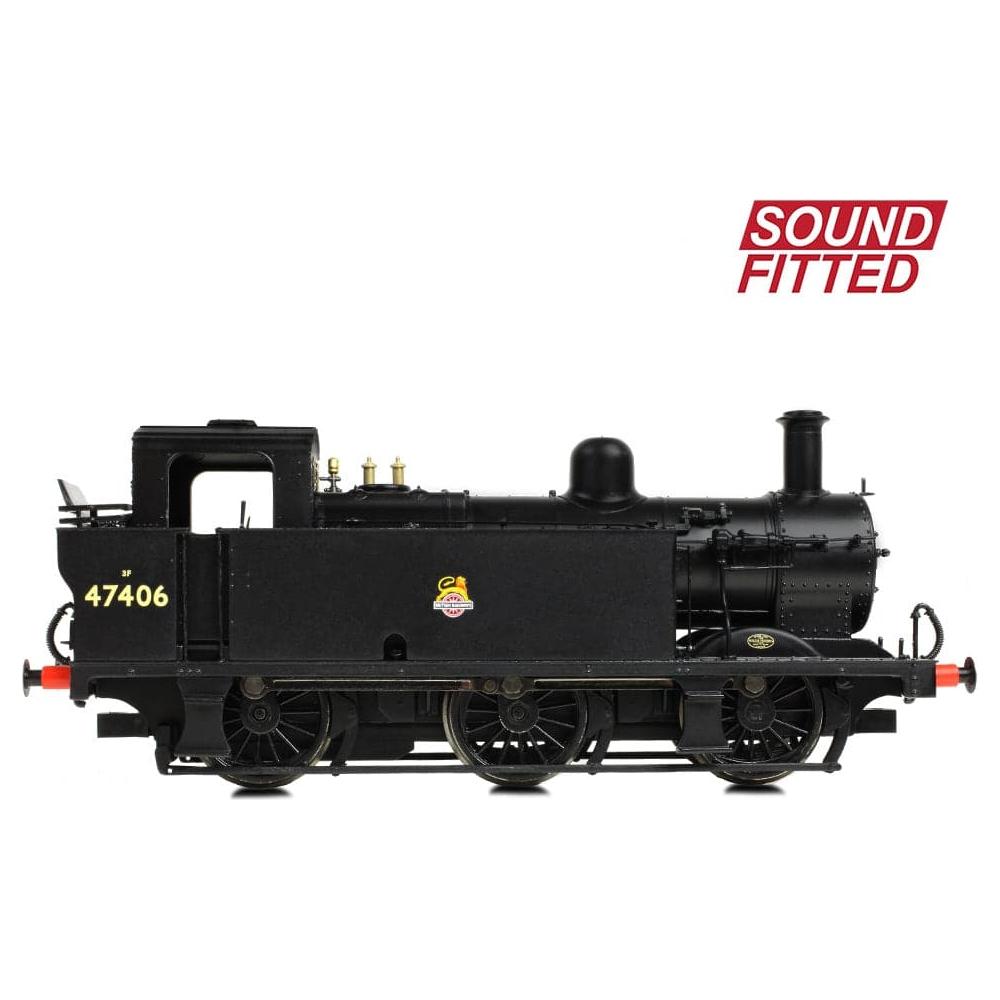 BRANCHLINE LMS Fowler 3F (Jinty) 47406 BR Black (Early Emblem)