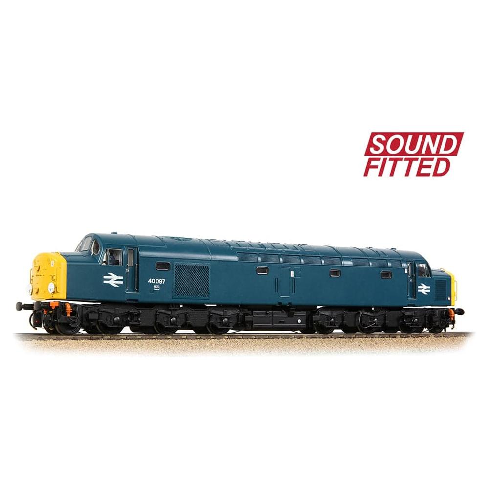 BRANCHLINE OO Class 40 Disc Headcode 40097 BR Blue DCC Sound Fitted