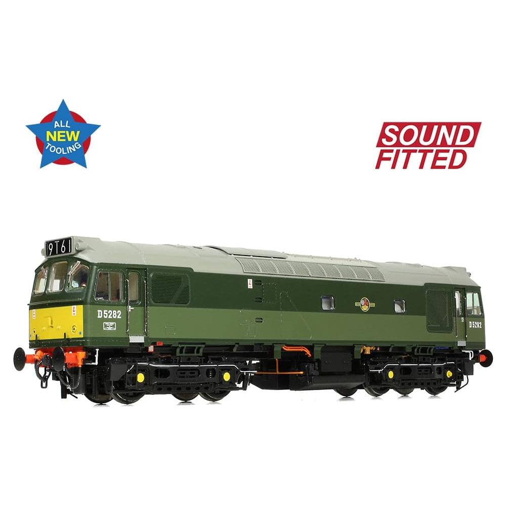 BRANCHLINE Class 25/2 D5282 BR Two-Tone Green (Small Yellow Panels)
