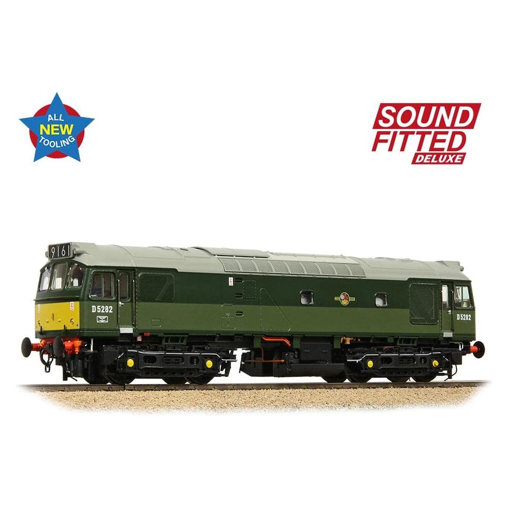 BRANCHLINE Class 25/2 D5282 BR Two-Tone Green (Small Yellow Panels) Â