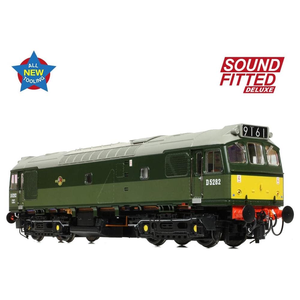BRANCHLINE Class 25/2 D5282 BR Two-Tone Green (Small Yellow Panels) Â