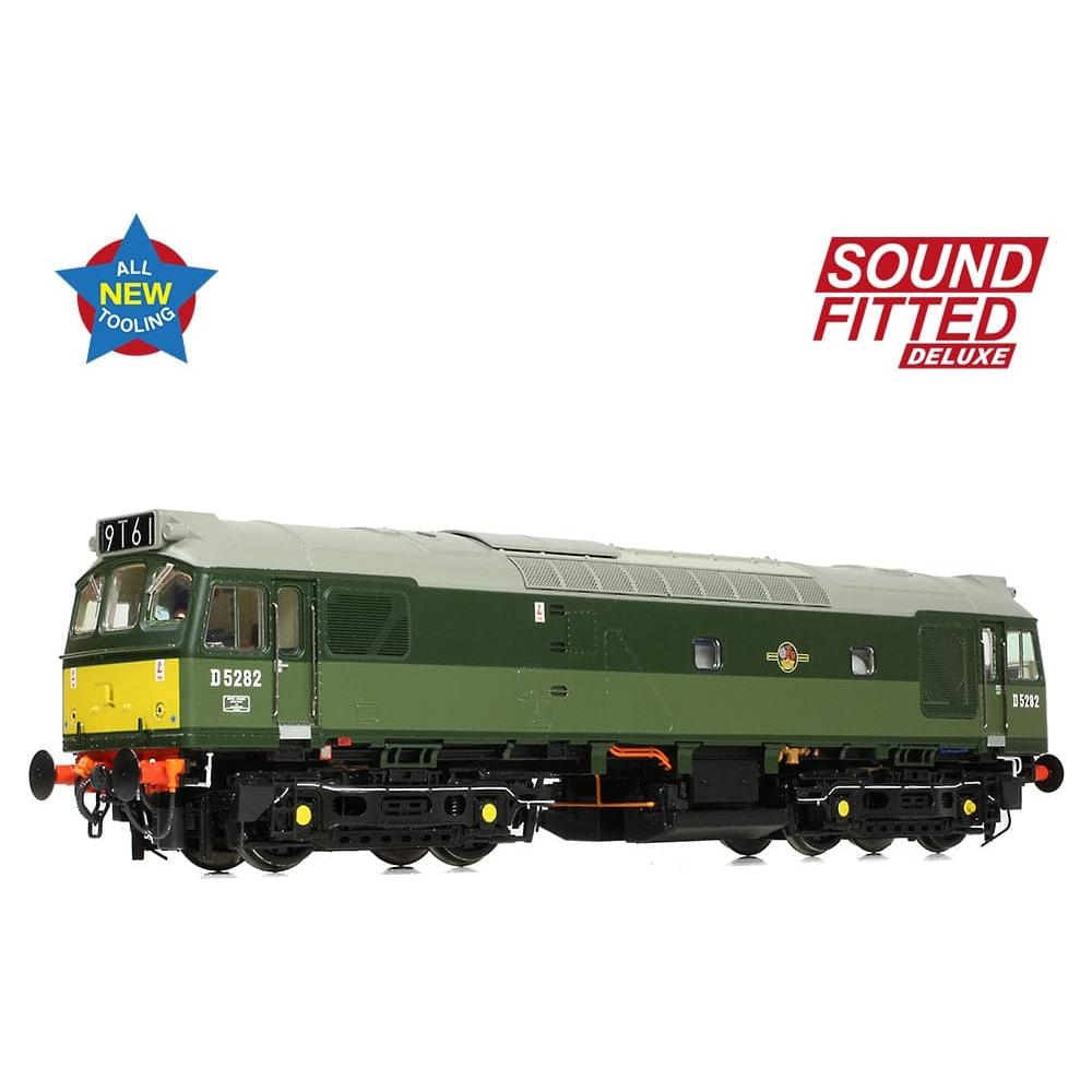 BRANCHLINE Class 25/2 D5282 BR Two-Tone Green (Small Yellow Panels) Â