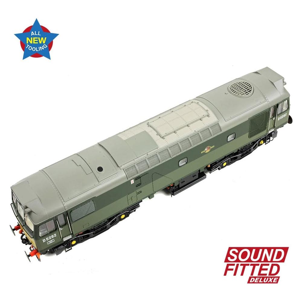 BRANCHLINE Class 25/2 D5282 BR Two-Tone Green (Small Yellow Panels) Â