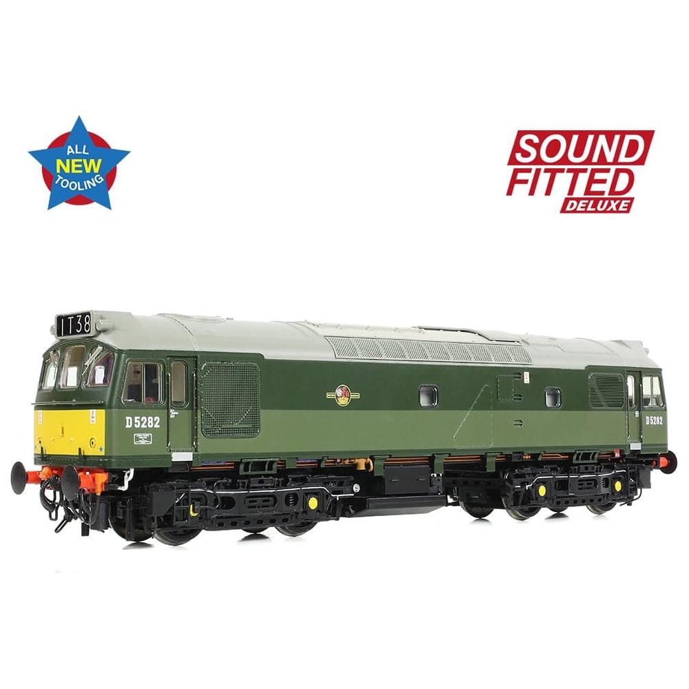 BRANCHLINE Class 25/2 D5282 BR Two-Tone Green (Small Yellow Panels) Â