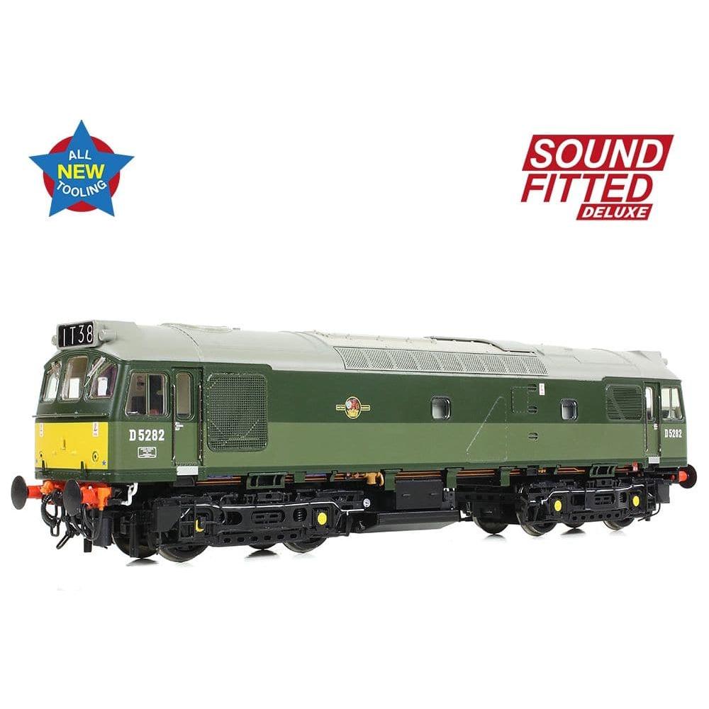 BRANCHLINE Class 25/2 D5282 BR Two-Tone Green (Small Yellow Panels) Â