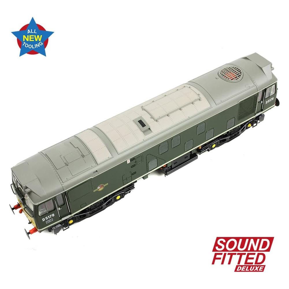 BRANCHLINE Class 25/1 D5179 BR Green (Small Yellow Panels)