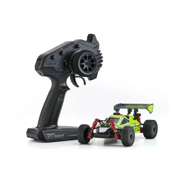 KYOSHO Mini-Z Inferno MP9 TKI White/Yellow MB-010 Buggy Readyset