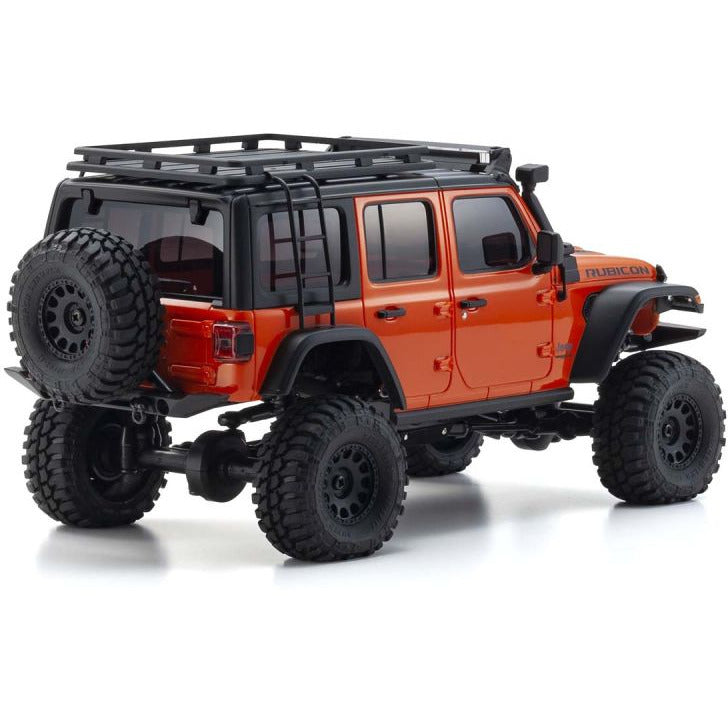 KYOSHO Mini-Z 4x4 MX-01 Readyset Jeep Wrangler Unlimited RU-Bicon w/Wide Trei & Acc. Punk'n Metallic