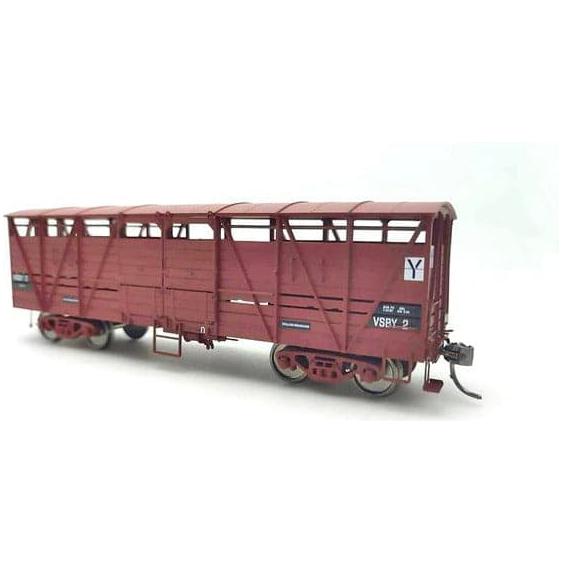 IXION HO VR MF Cattle Wagon 3 Pack F