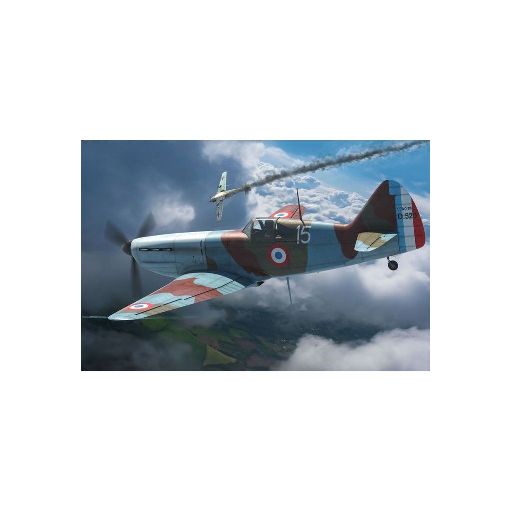 ASK 1/144 Dewoitine D.520 - Plastic Construction Kit