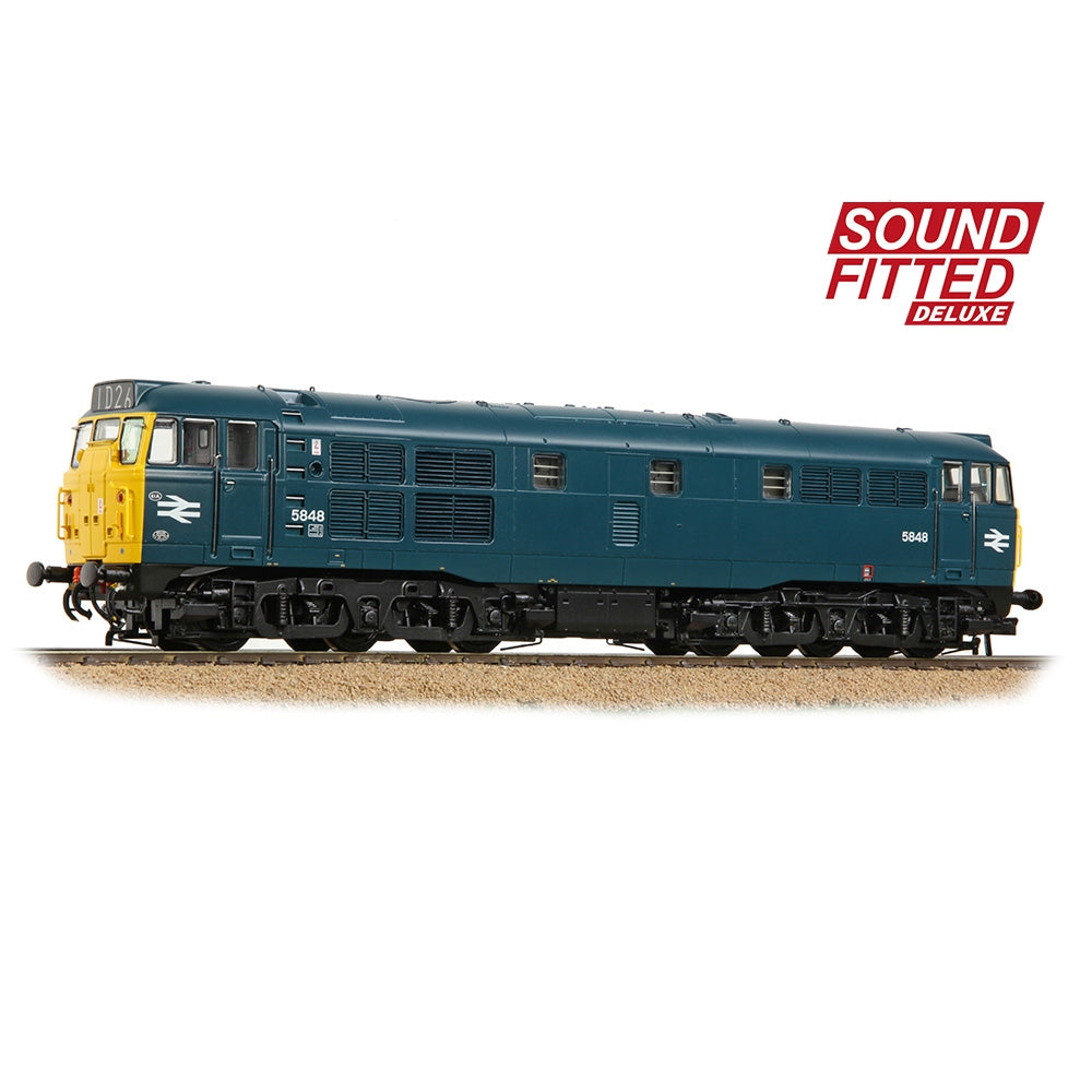Class 31/1 5848 BR Blue Sound FittedDeluxe