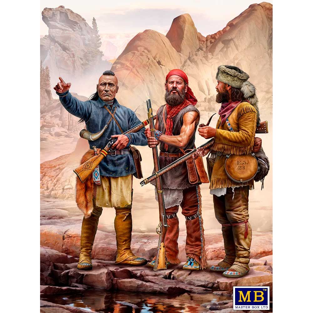MASTER BOX The Mohicans. Indian Wars Series, the XVIII century. Kit No 5