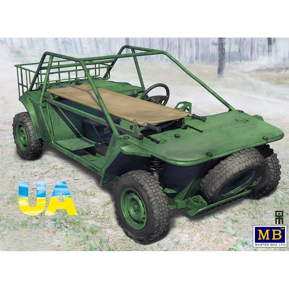 MASTER BOX Buggy Mongoose. The Ukrainian Battlefield evacuation version