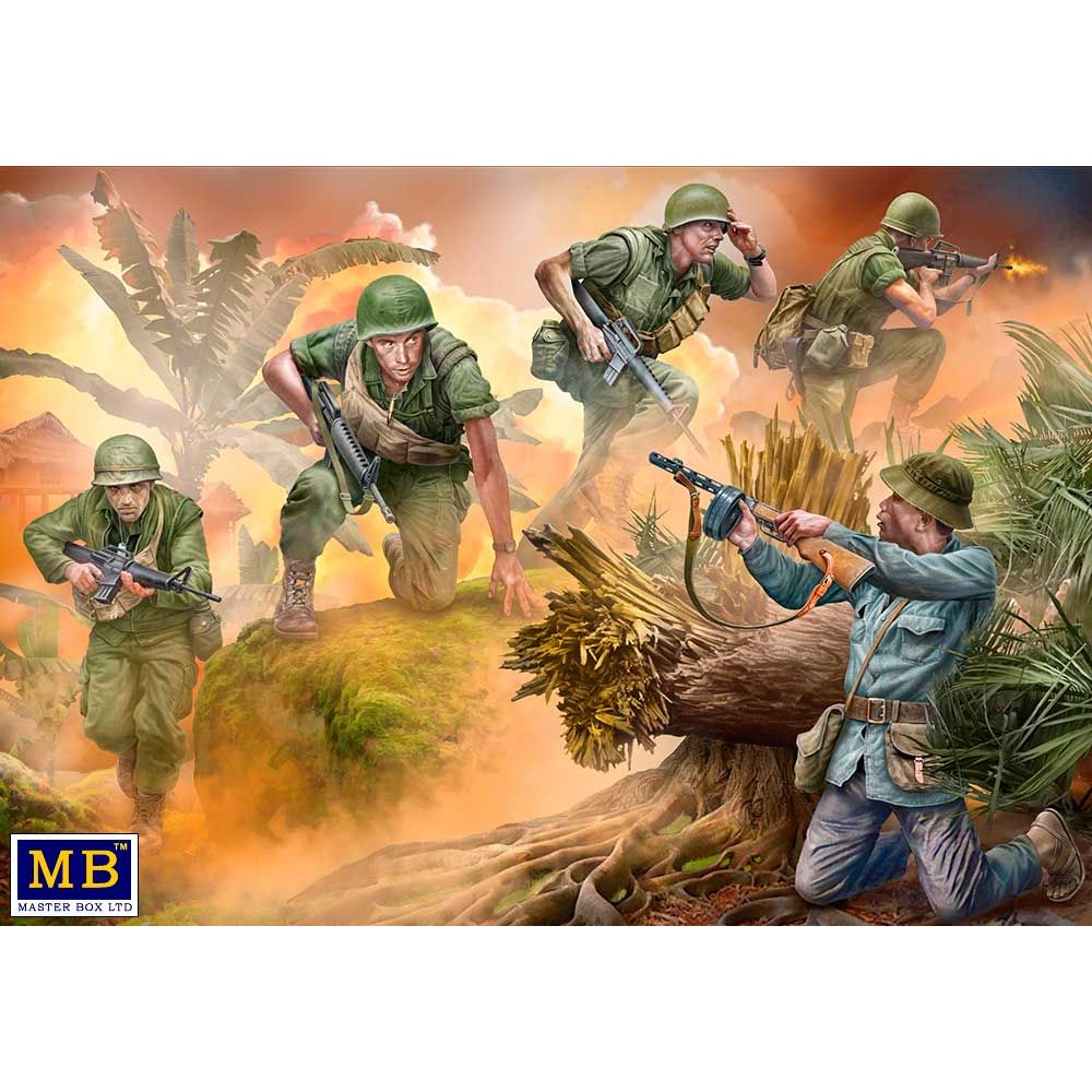 MASTER BOX SHOOTOUT! Vietnam War series