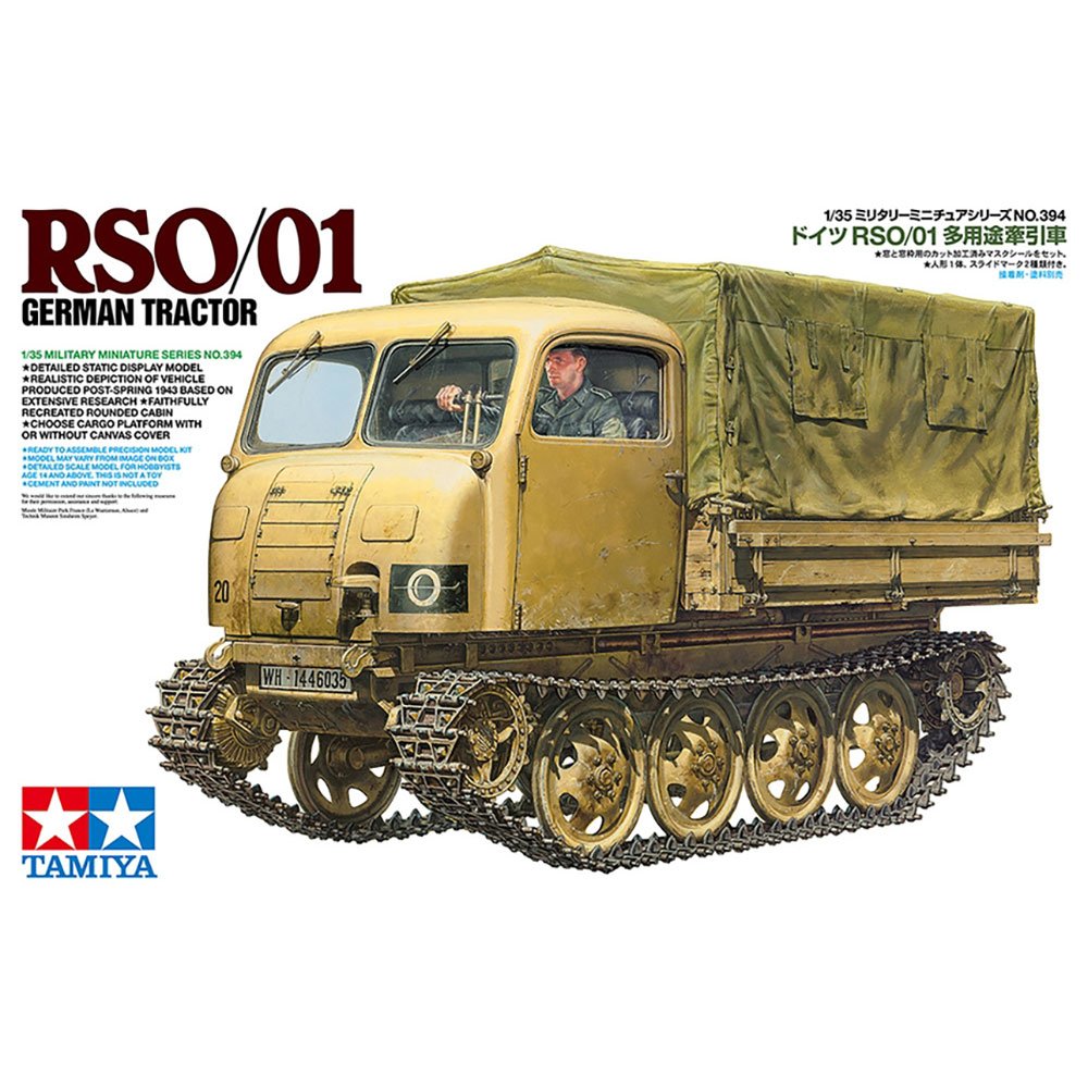 TAMIYA 1/35 German Tractor RSO/01