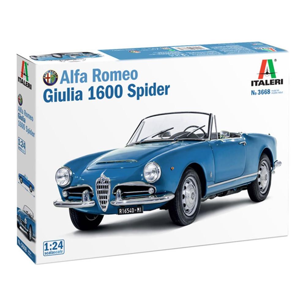 ITALERI 1/24 Alfa Romeo Giulia 1600 Spider