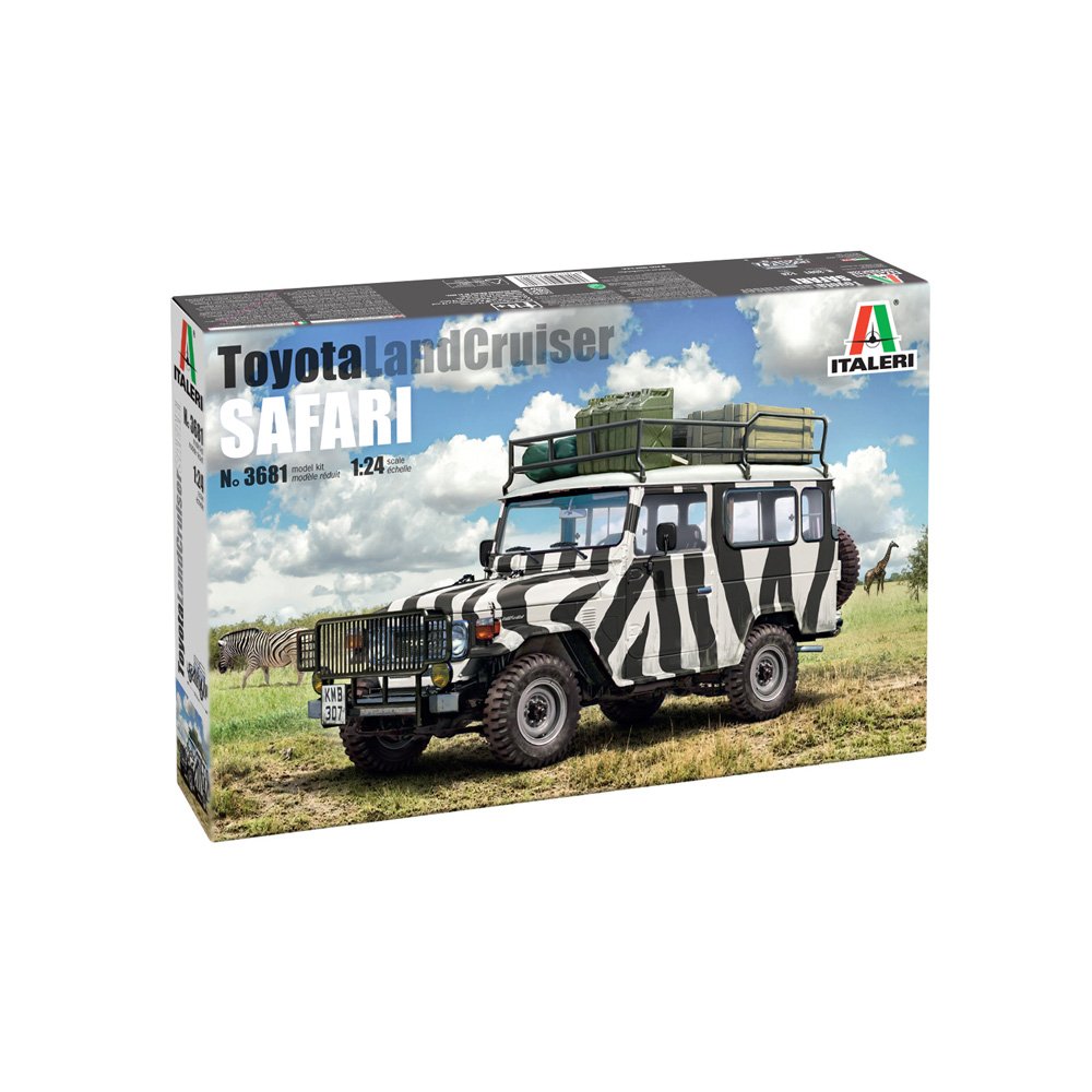 ITALERI 1/24 Toyota Safari - Super Decals Sheet