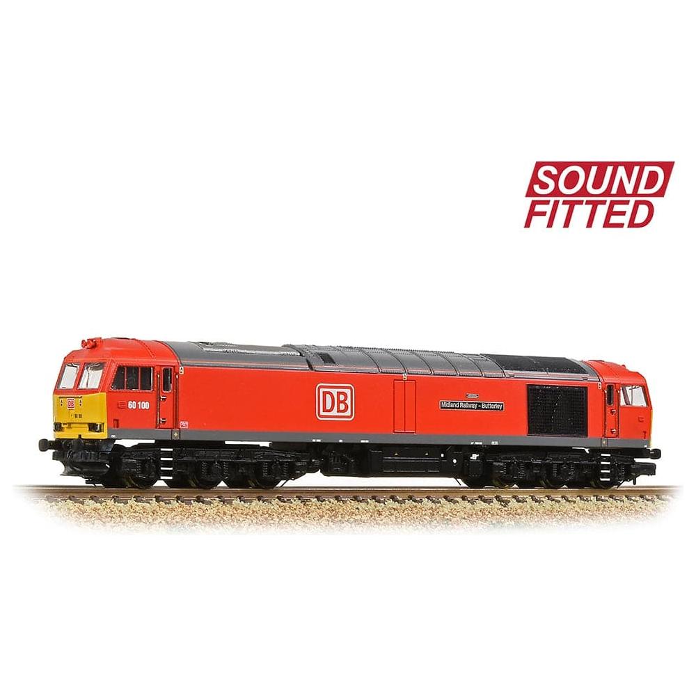 GRAHAM FARISH N Class 60 60100 'Midland Railway - Butterley' DCC Sound Fitted