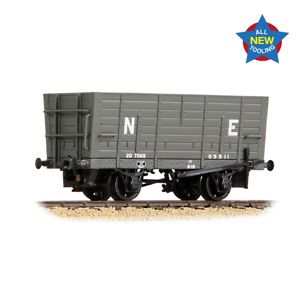 LNER D12 Coal Hopper LNER Grey