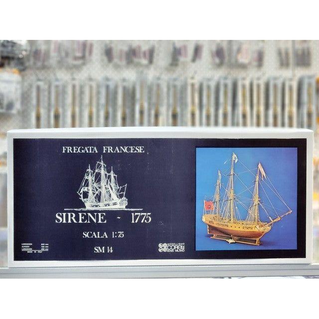 COREL 1/75 Sirene 18th Century French Frigate