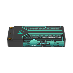 CAYOTE Racing Lipo Battery, 145C, 3900mAh, 7.6V, 29.64Wh