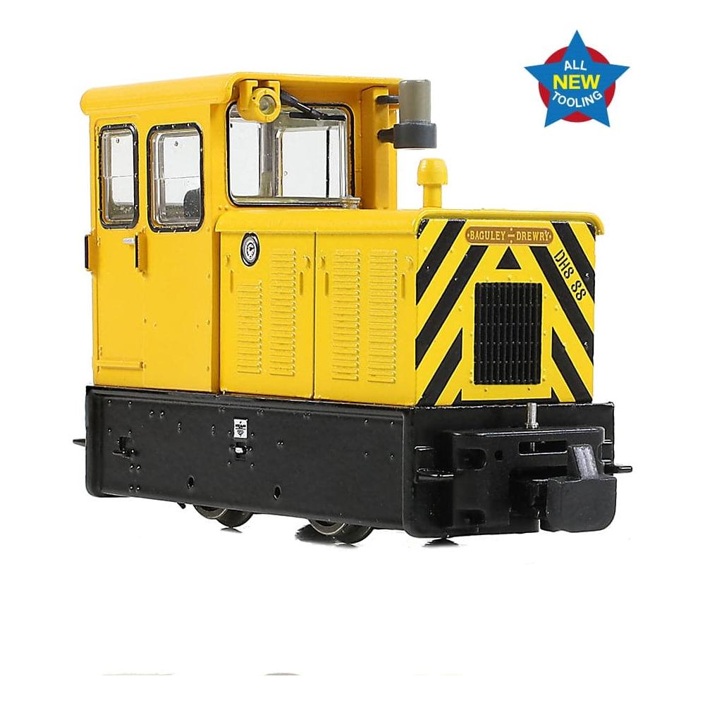 BACHMANN NARROW GAUGE OO9 Baguley-Drewry 70hp Diesel DH88 R