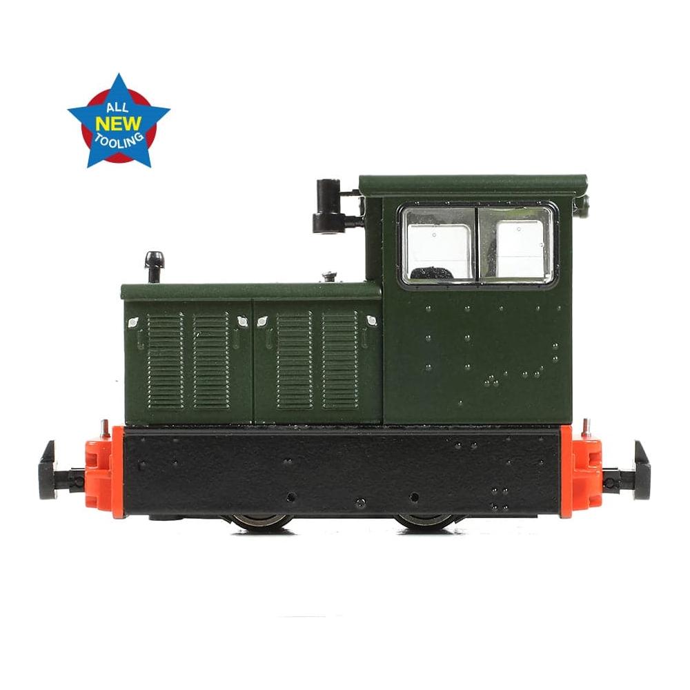 BACHMANN NARROW GAUGE OO9 Baguley-Drewry 70hp Diesel Green