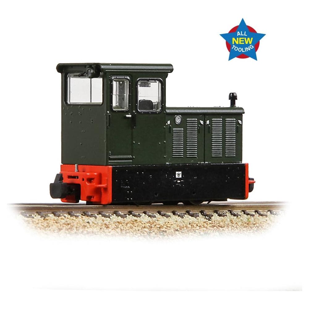 BACHMANN NARROW GAUGE OO9 Baguley-Drewry 70hp Diesel Green