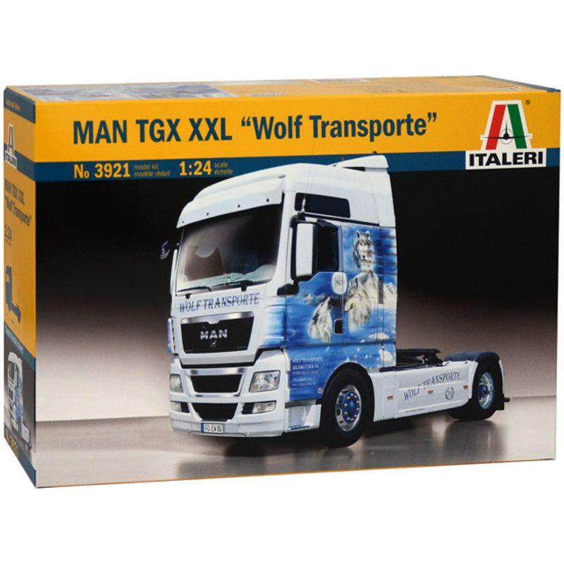 ITALERI 1/24 MAN TGX XXL "Wolf Transporte"