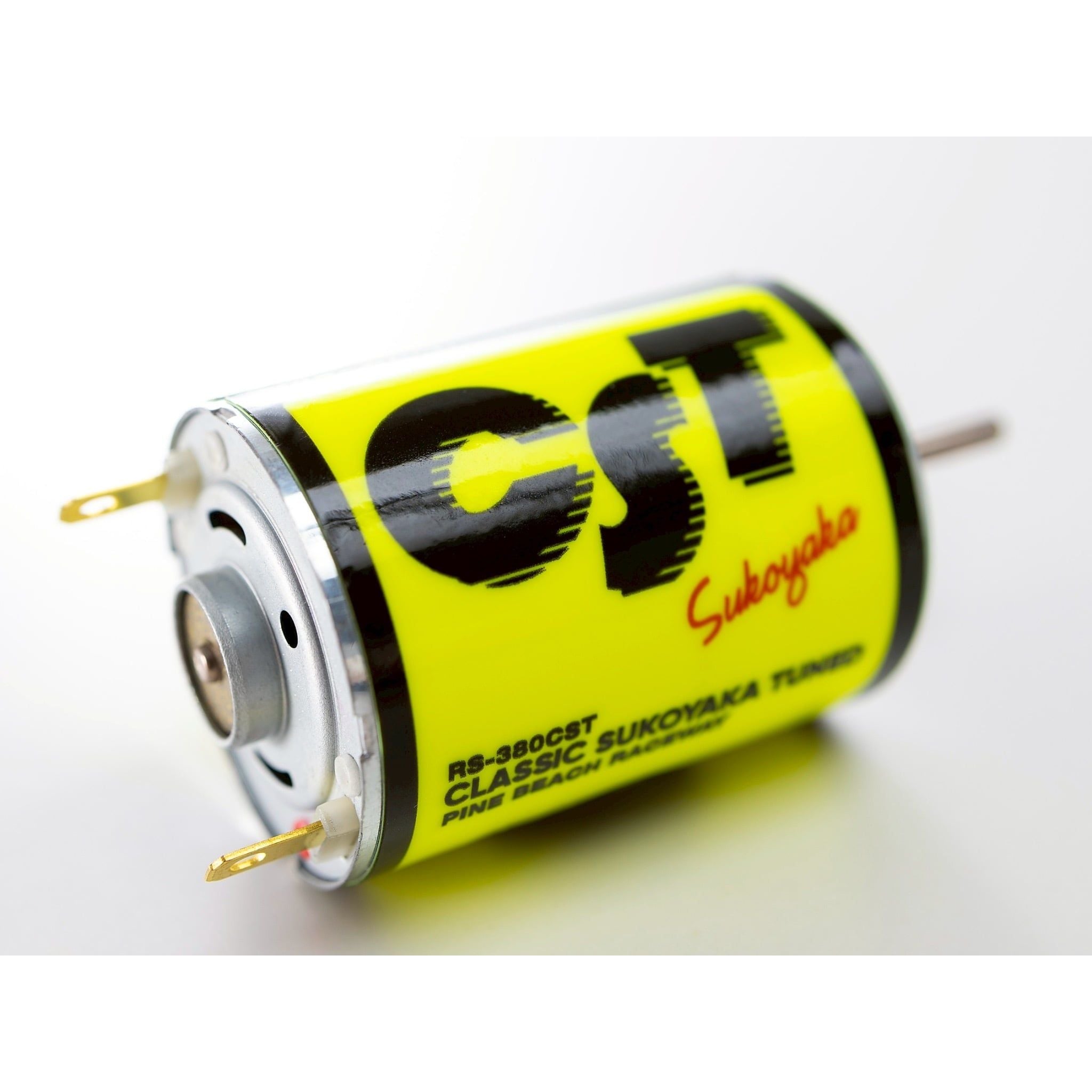 PINE BEACH RS-038CST Sukoyaka Tuned Motor Classic RS-380CST Classic SUKOYAKA Tuned Motor Neon Yellow
