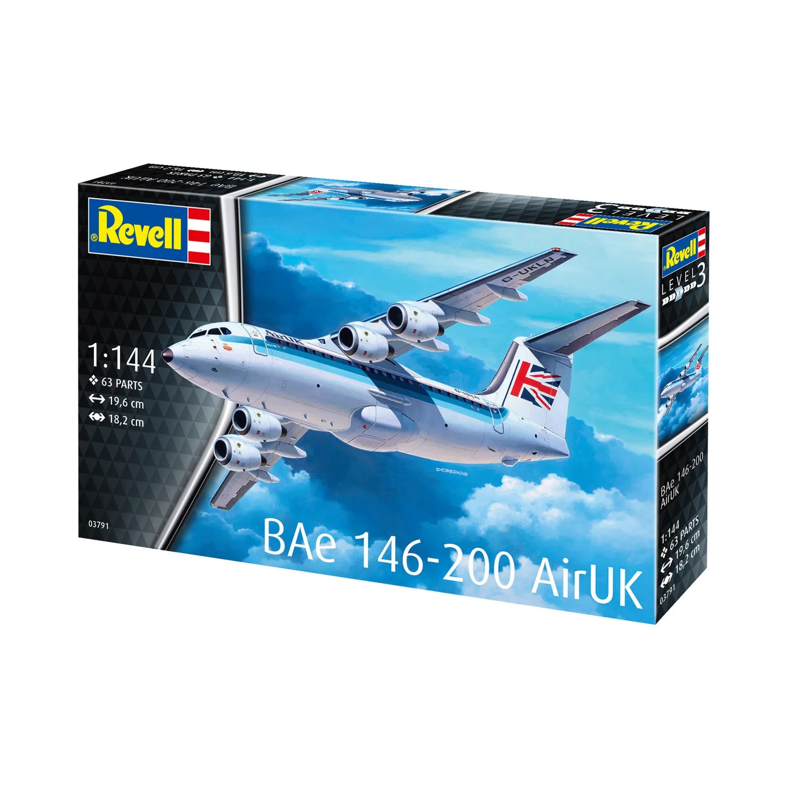 REVELL 1/144 Bae 146 (RJ85) AirUK