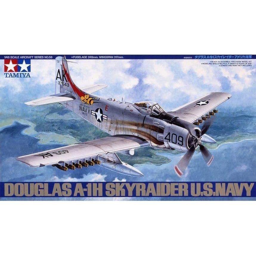 TAMIYA 1/48 Douglas A-1H Skyraider US Navy