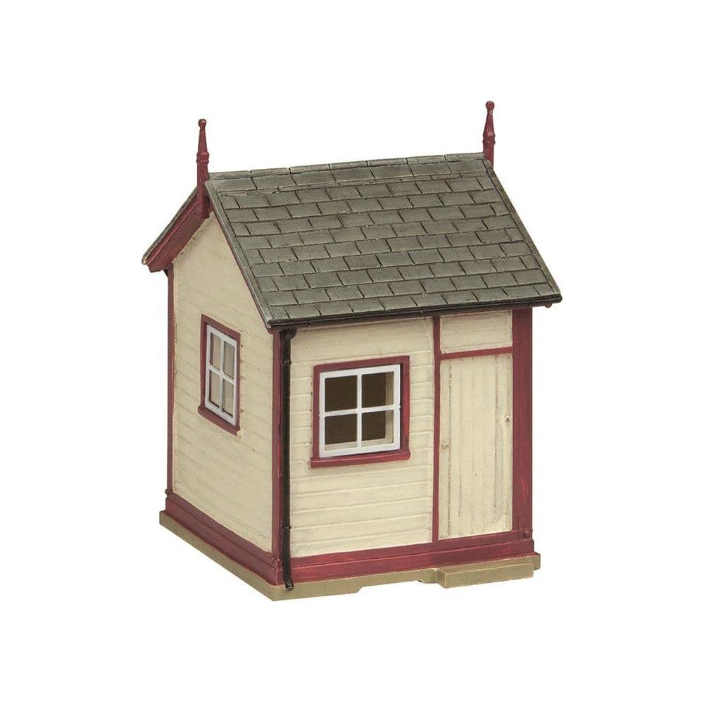 SCENECRAFT OO GCR Lamp Hut Maroon and Cream