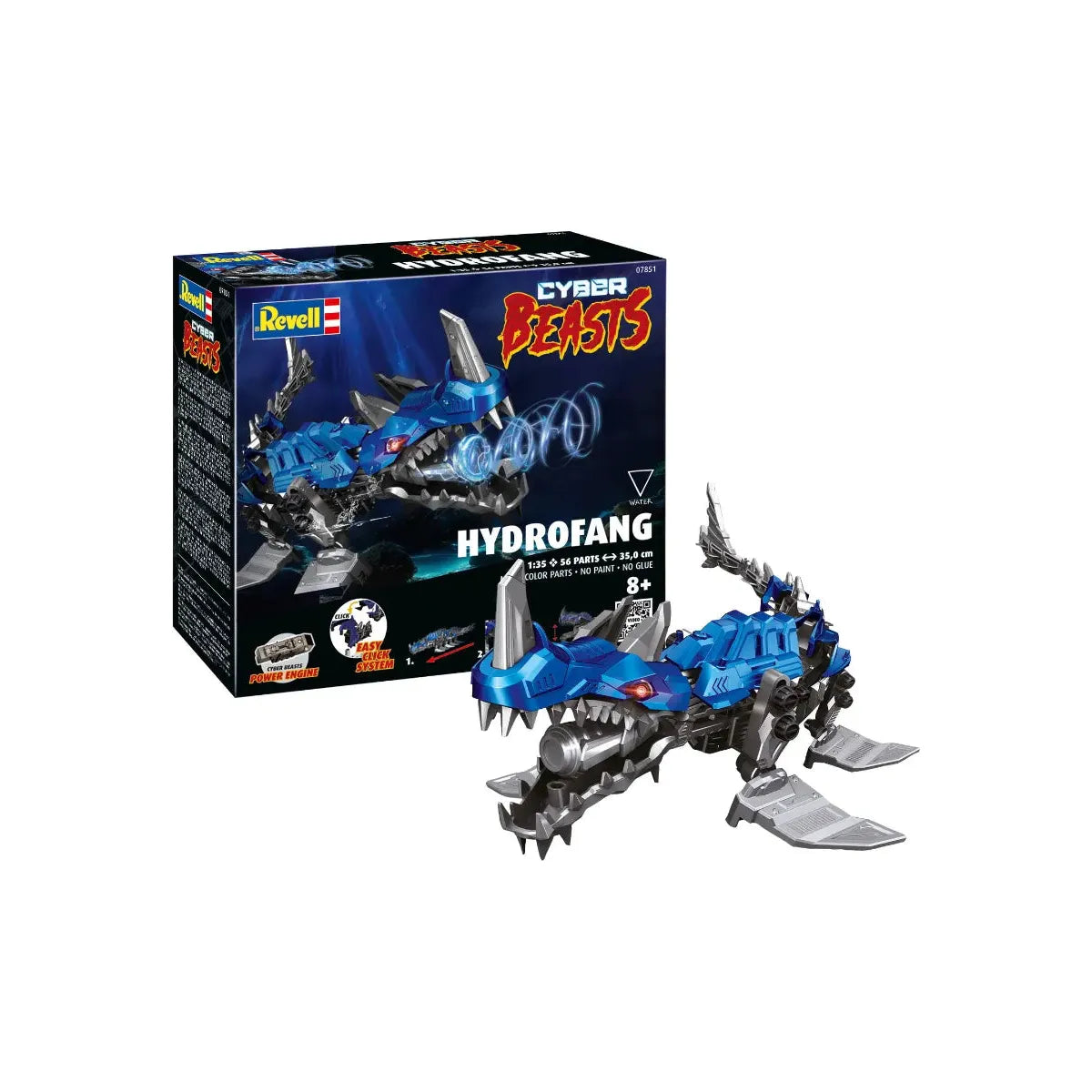 Revell Cyber Beasts - HydroFang 1/35